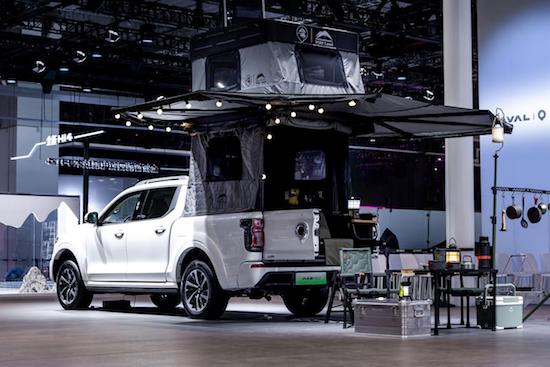 The 2023 passenger gun was officially listed at 126,800 yuan, and the strongest pickup lineup appeared at the Shanghai Auto Show _fororder_image021.