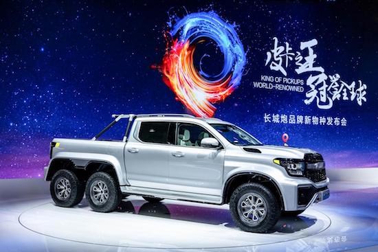 The 2023 passenger gun was officially listed at 126,800 yuan, and the strongest pickup lineup appeared at the Shanghai Auto Show _fororder_image004.
